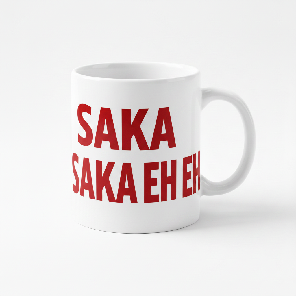 'SAKA SAKA EH EH' MUG